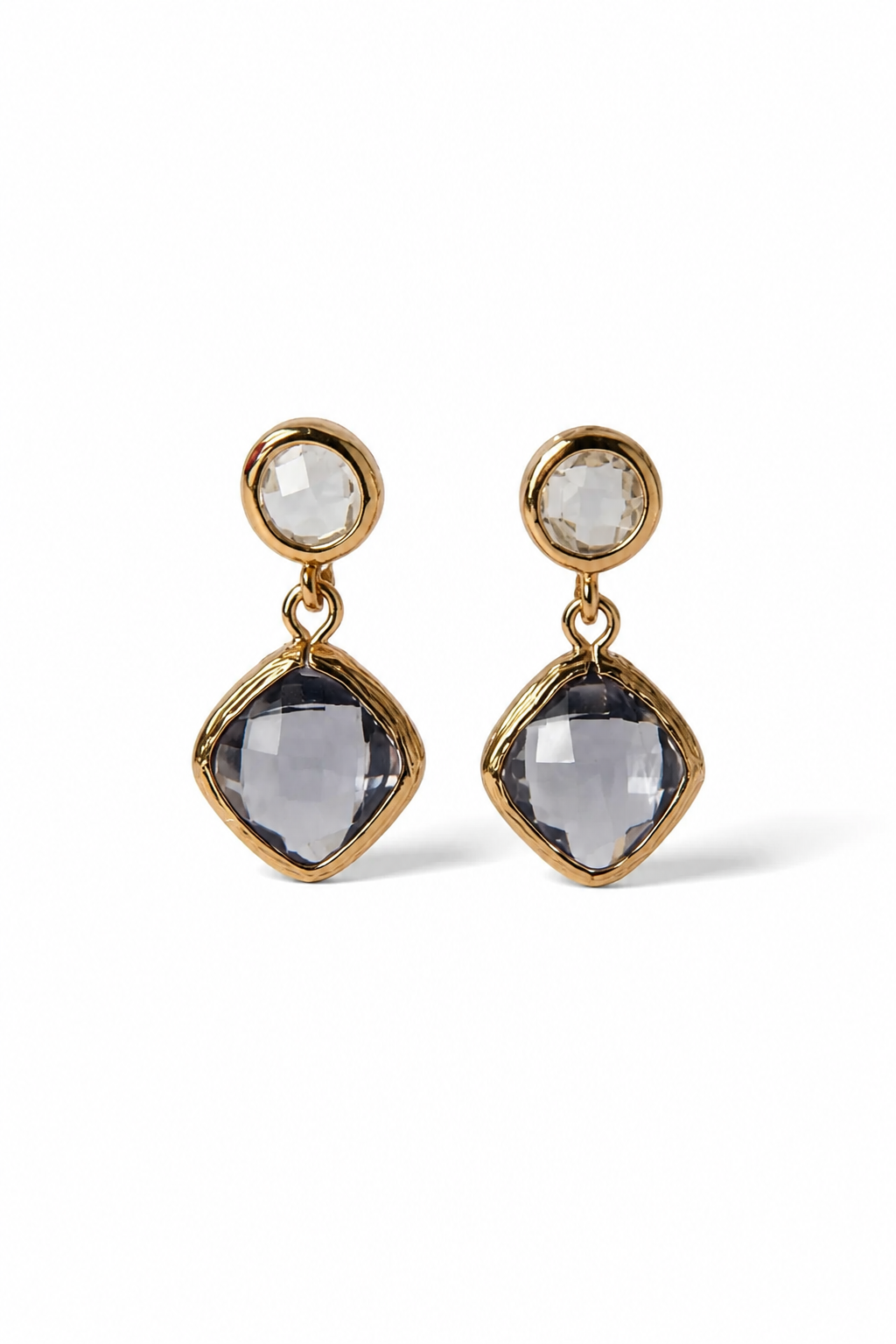 AURELIA STUD EARRINGS - PERIWINKLE