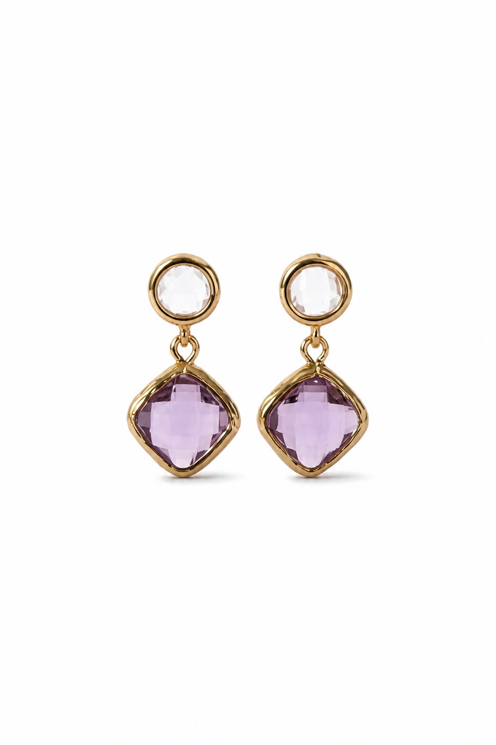 AURELIA STUD EARRINGS - WISTERIA
