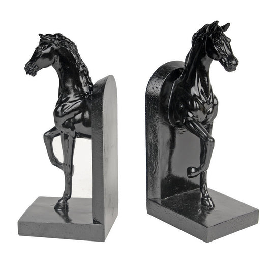 BLACK HORSE BOOKENDS