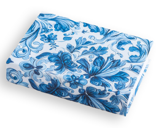 BLUE CHINOISERIE JOTTER PAD