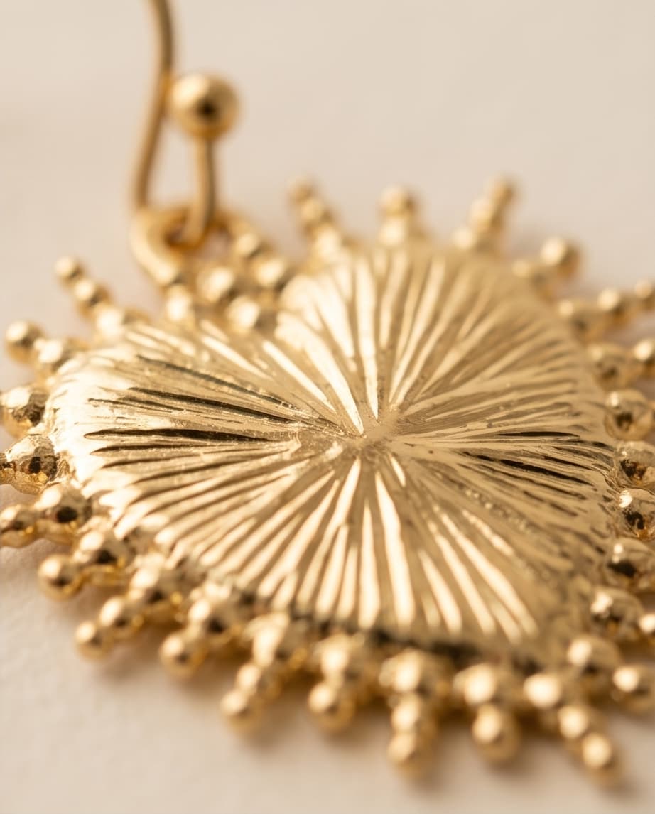 BORN TO REIGN EARRINGS - GOLD