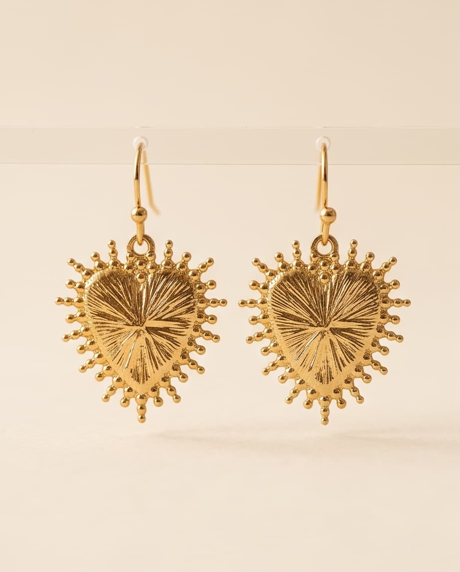 BORN TO REIGN EARRINGS - GOLD