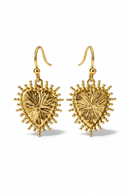 BORN TO REIGN EARRINGS - GOLD