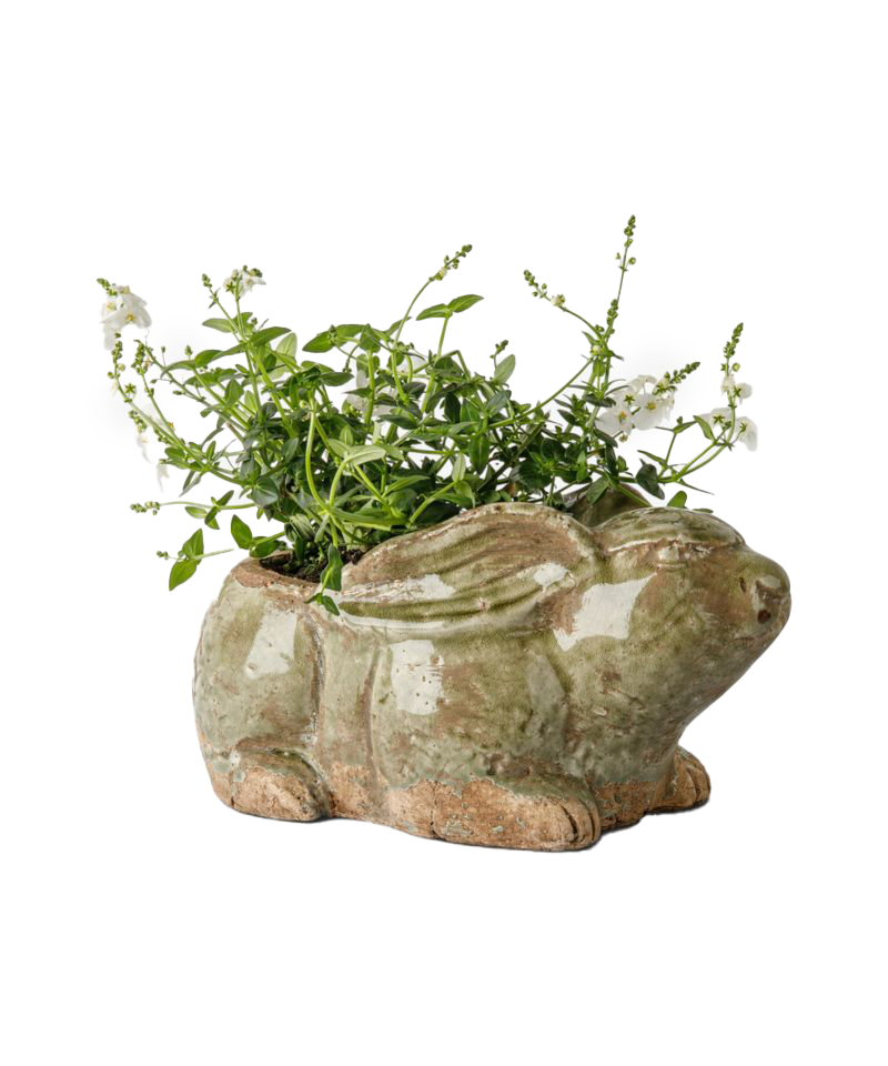 PRE ORDER: CELADON RABBIT PLANTER