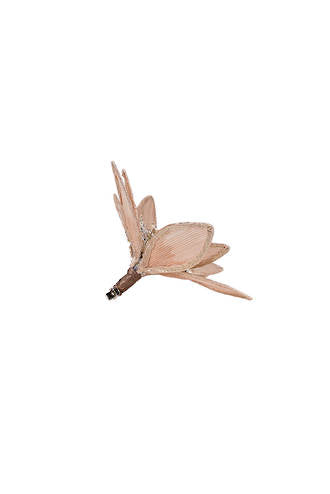 CHAMPAGNE FLOWER CLIP