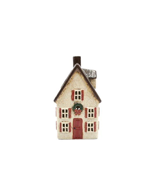PRE ORDER: NORDGARD TALL VILLA WITH BOW WREATH