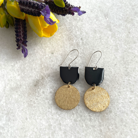 MATILDA EARRINGS - BLACK