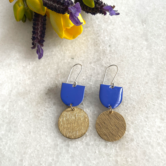 MATILDA EARRINGS - ROYAL BLUE