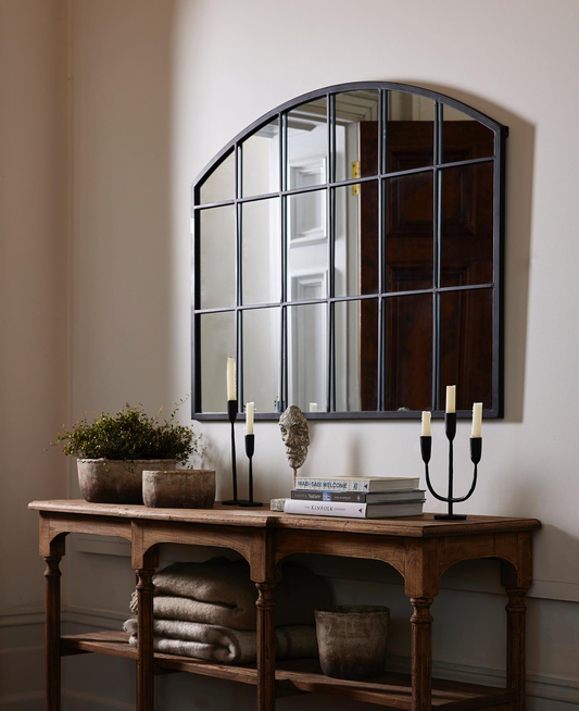 DAX BLACK CANDLEHOLDER - MEDIUM