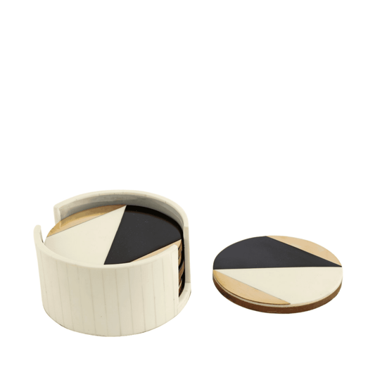 DELUXE COASTERS - SET OF 6