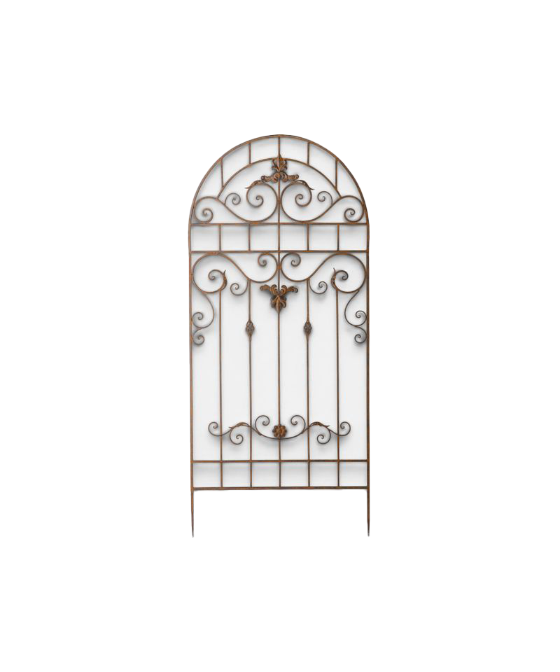 PRE ORDER: EDEN ARCHED SCROLL IRON GARDEN PANEL