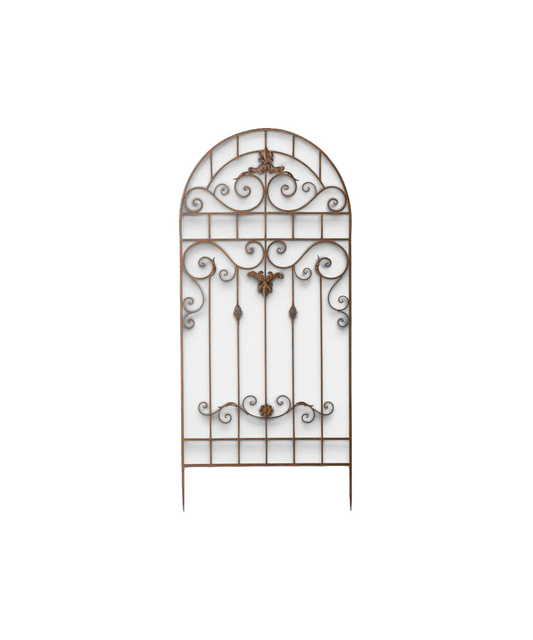 PRE ORDER: EDEN ARCHED SCROLL IRON GARDEN PANEL
