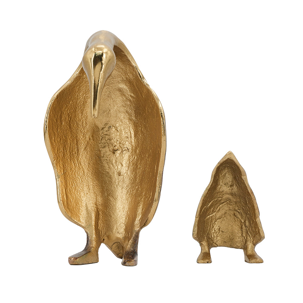 EMPEROR PENGUIN & CHICK SCULPTURE