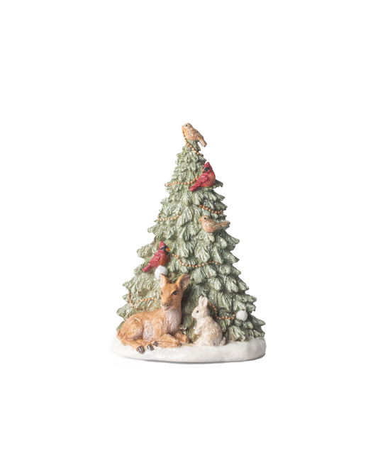 PRE ORDER: FESTIVE TREE WITH DEER AND BIRDS