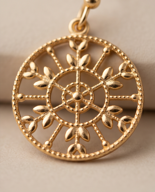 FILIGREE EARRINGS - GOLD