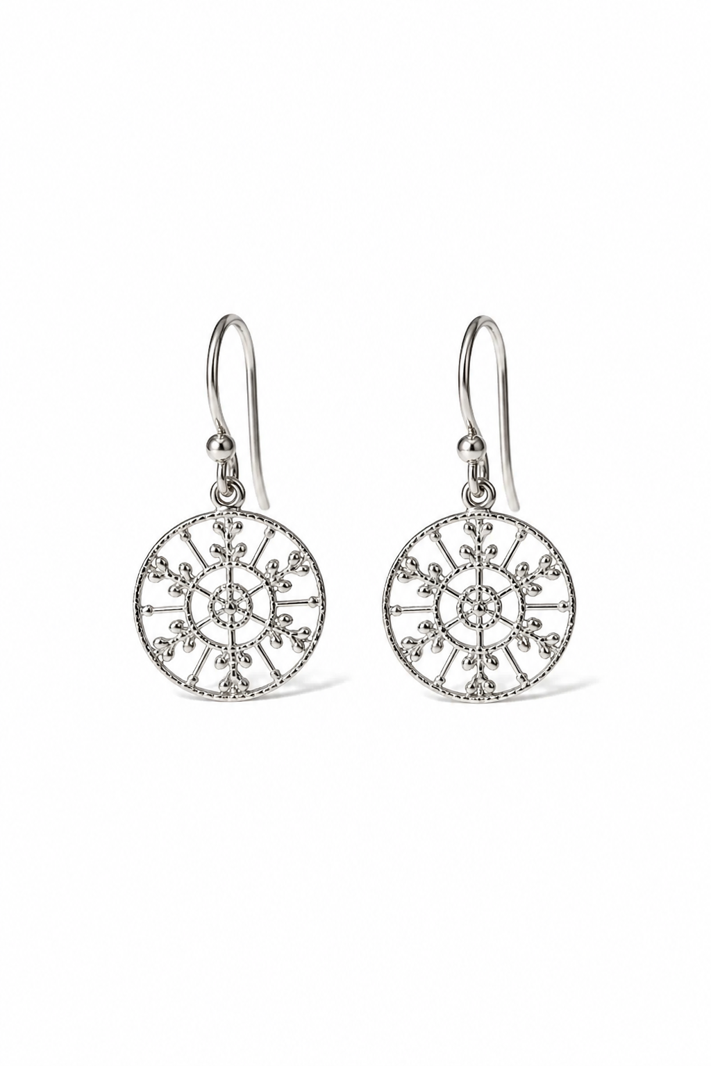 FILIGREE EARRINGS - SILVER