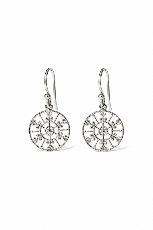 FILIGREE EARRINGS - SILVER