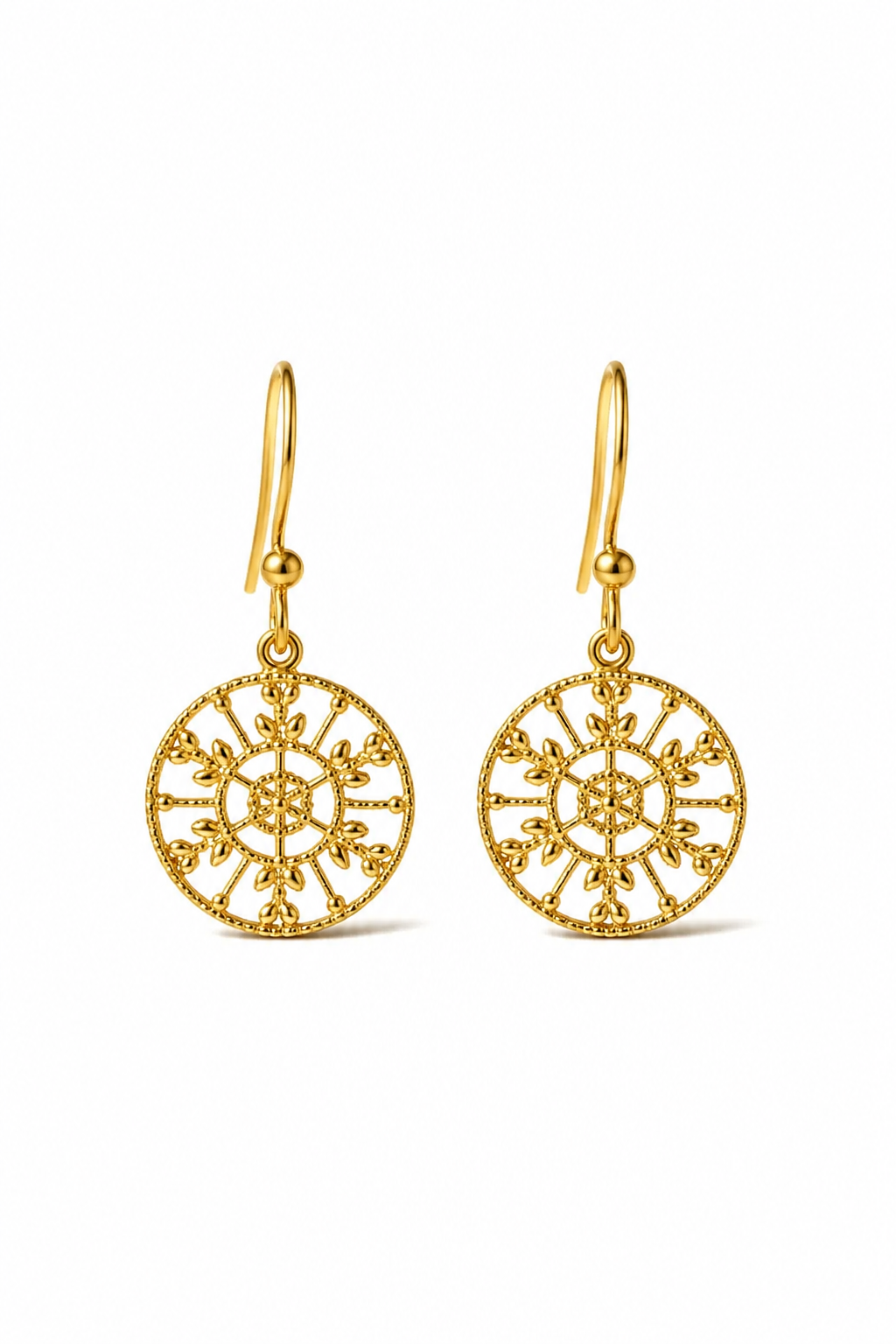 FILIGREE EARRINGS - GOLD