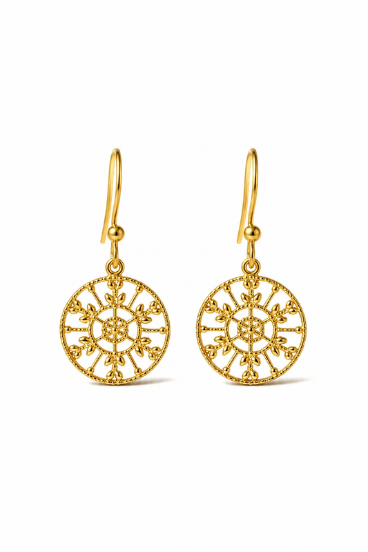 FILIGREE EARRINGS - GOLD