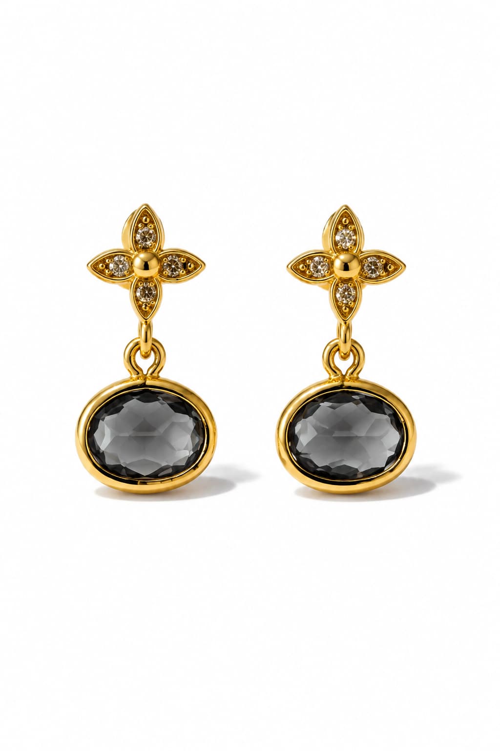 FIORE STUD EARRINGS - PROVENCE LAVENDER