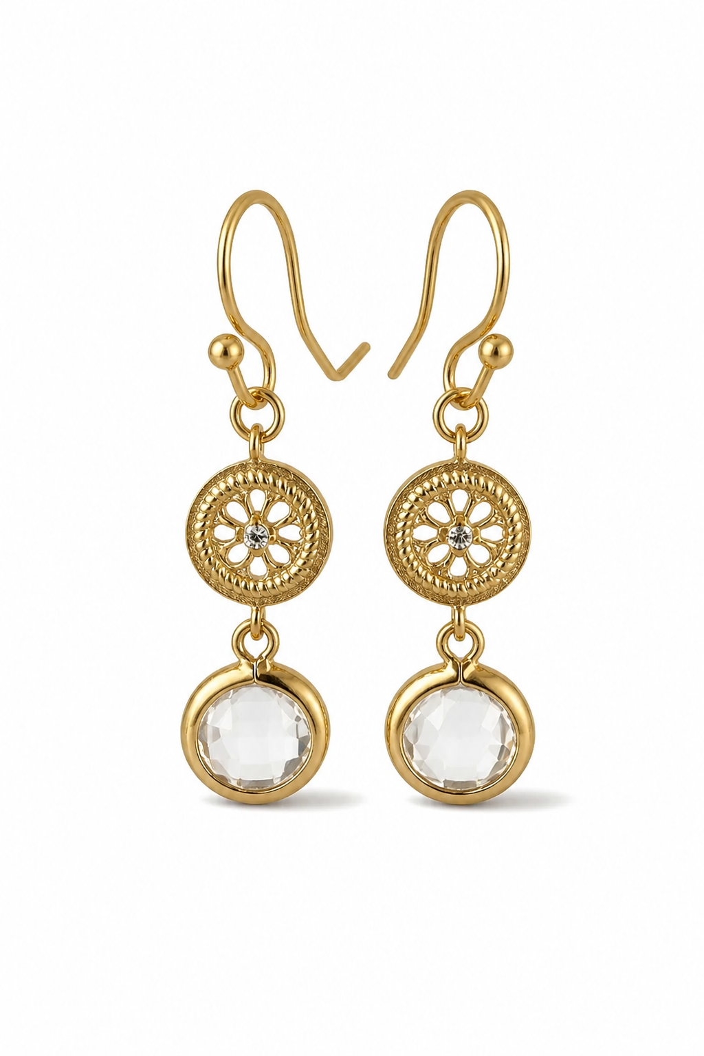 FLEUREL EARRINGS - GOLD