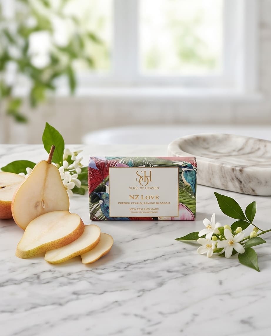 FRENCH PEAR & JASMINE BLOSSOM SOAP