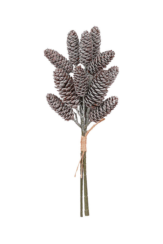 FROSTED PINECONES BUNCH