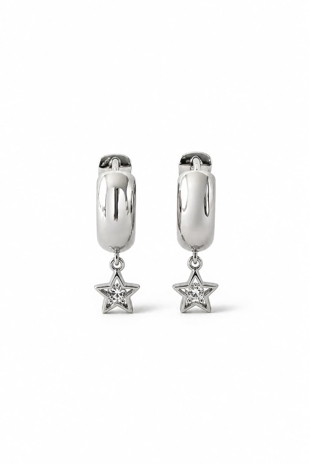 GRAZING STAR HUGGIE EARRINGS
