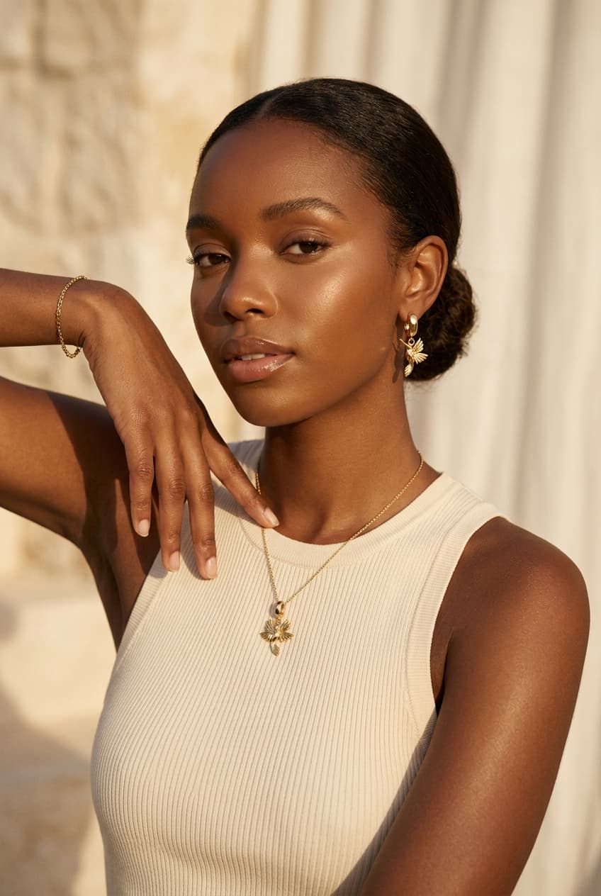 HUMMINGBIRD EARRINGS - GOLD