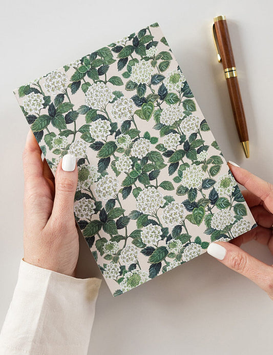 HYDRANGEA A5 JOTTER PAD