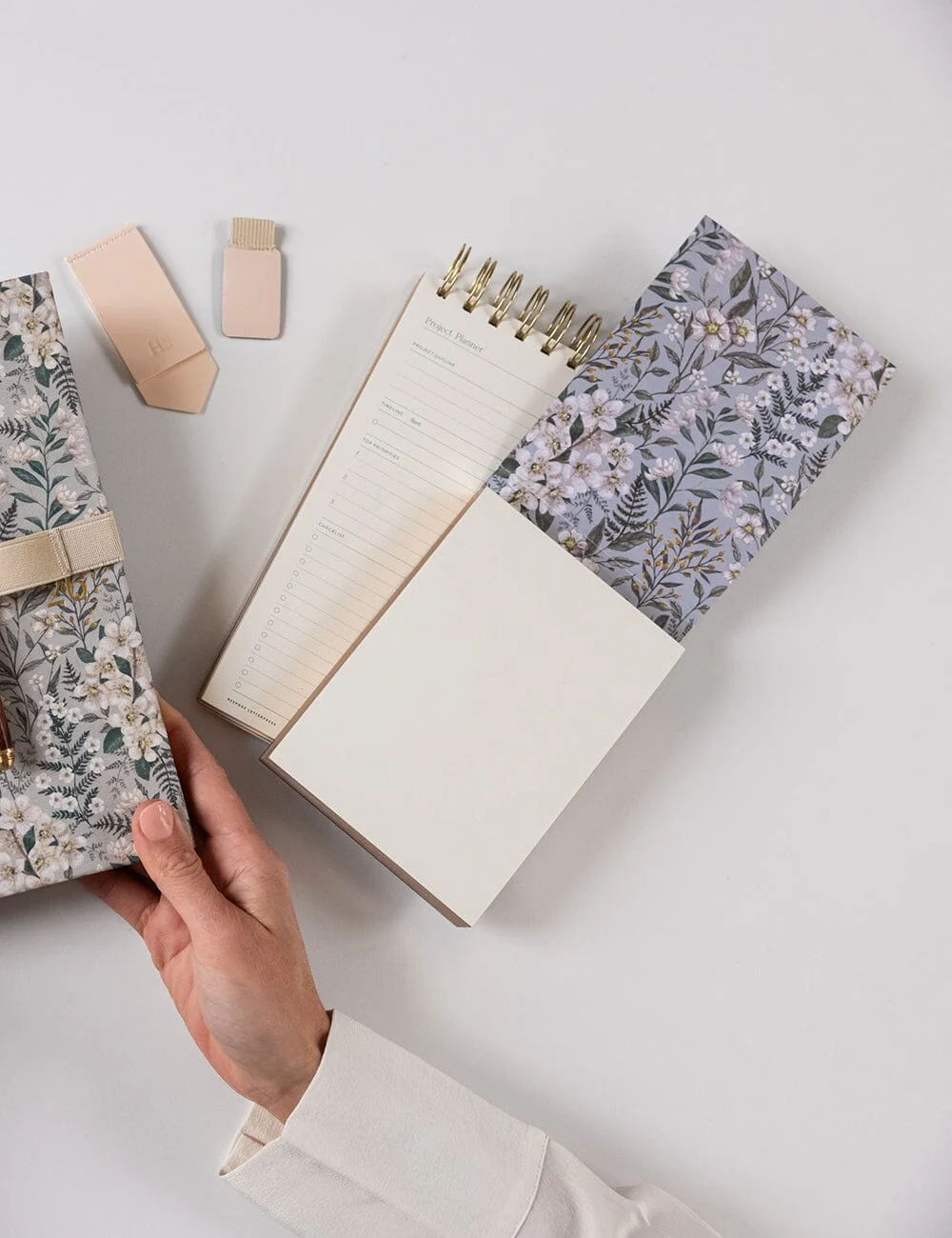 IVORY GARDEN JOTTER PAD