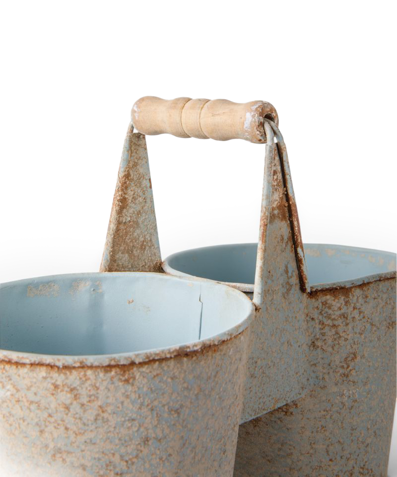 PRE ORDER: JARDIN SEEDLING HOLDER - ANTIQUE BLUE