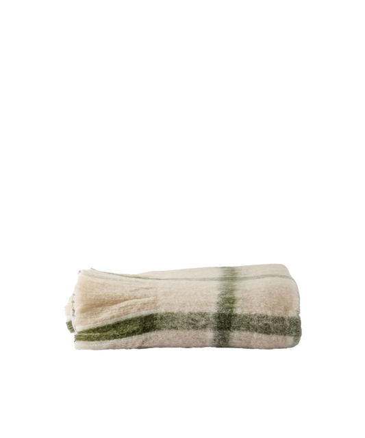 JUNIPER CHECK THROW - GREEN