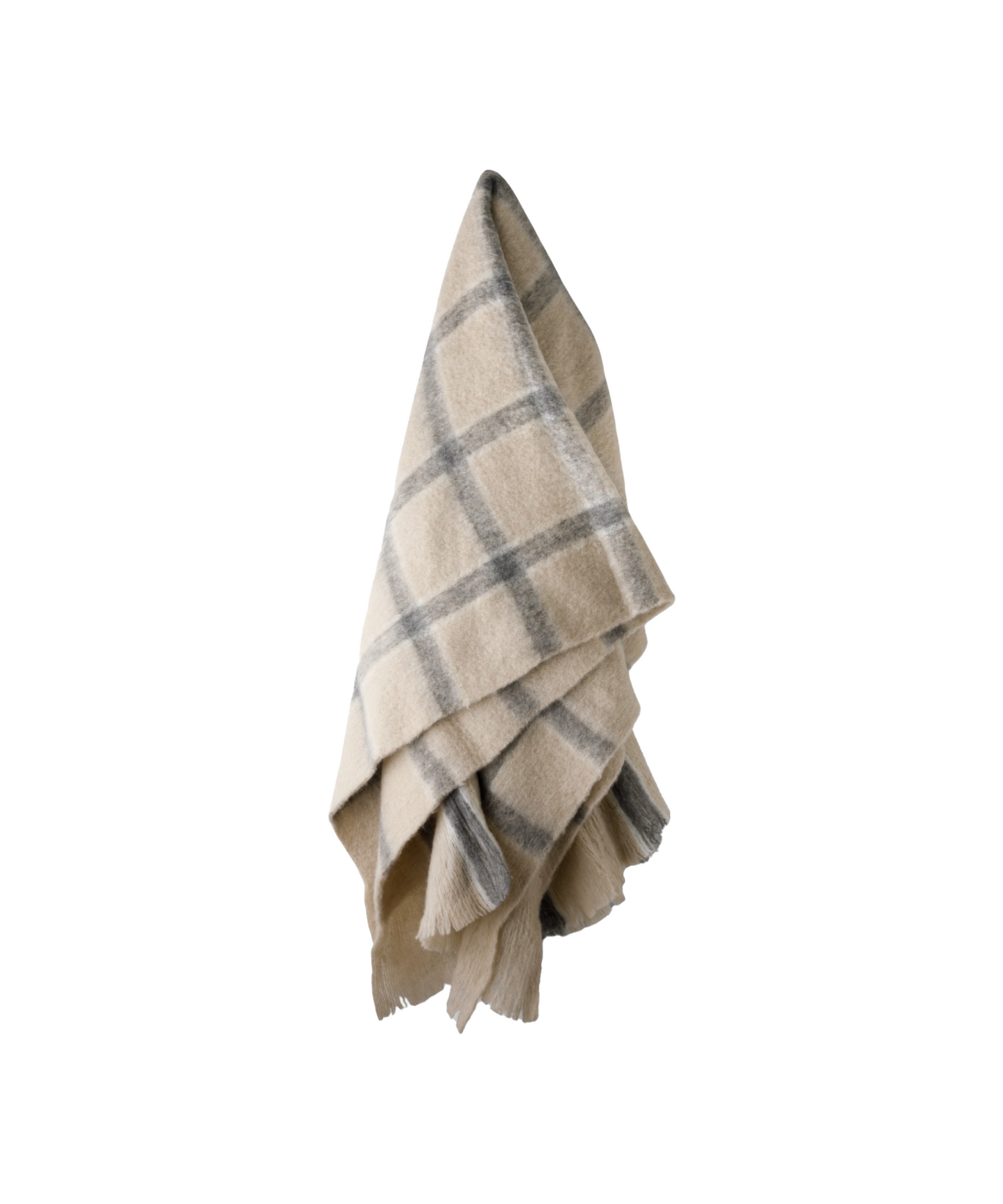 JUNIPER CHECK THROW - GREY
