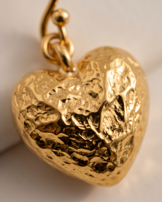 LOVE TOKEN EARRINGS - GOLD