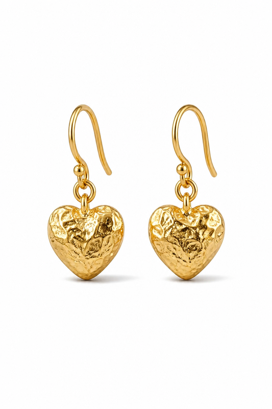 LOVE TOKEN EARRINGS - GOLD