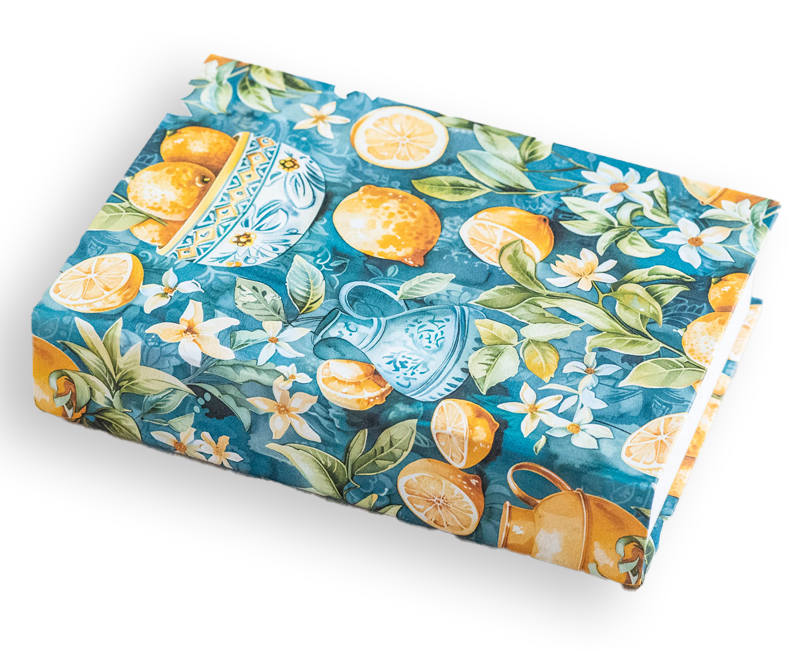 MEDITERRANEAN LEMON BOWL JOTTER PAD