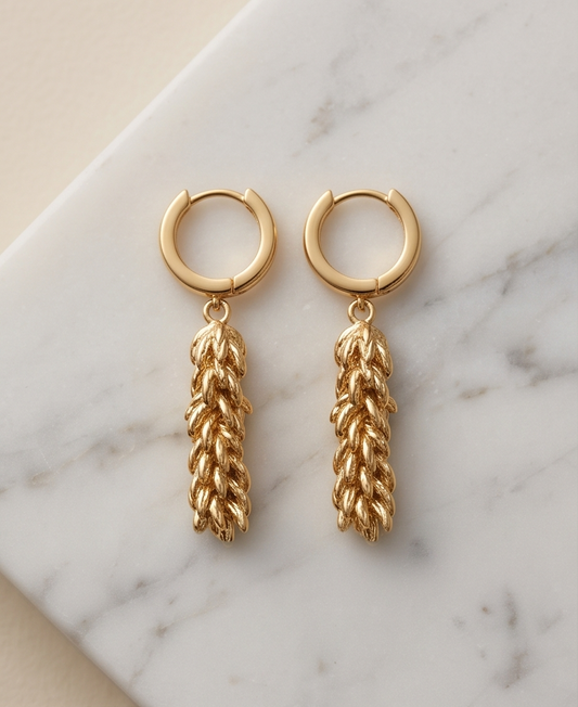 NORFOLK EARRINGS - GOLD