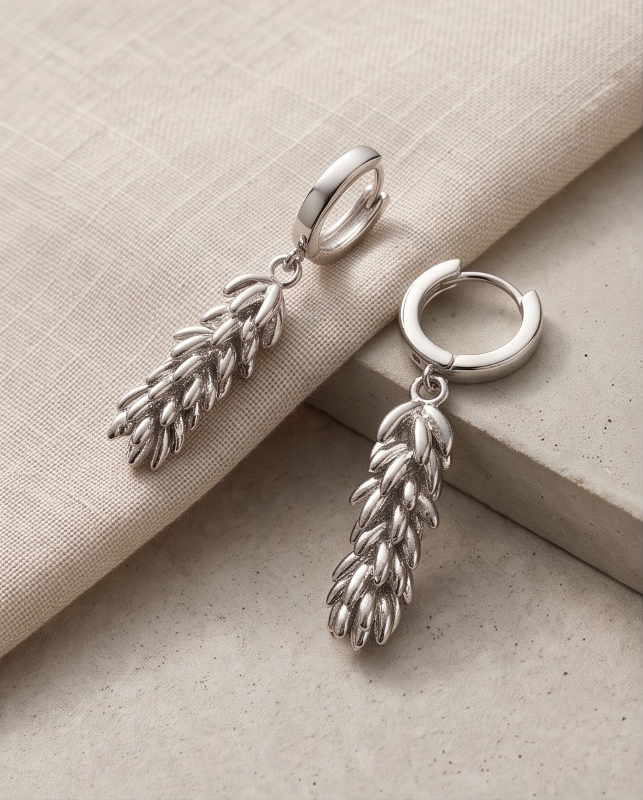 NORFOLK EARRINGS - SILVER