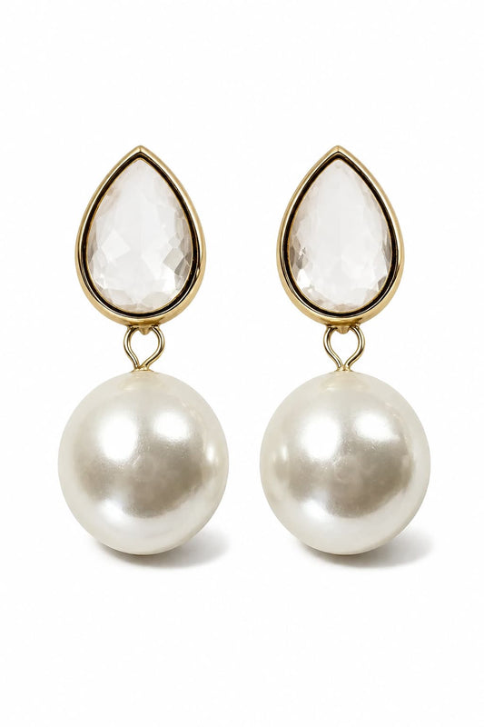 OLIVEIRA PEARL STUD EARRINGS