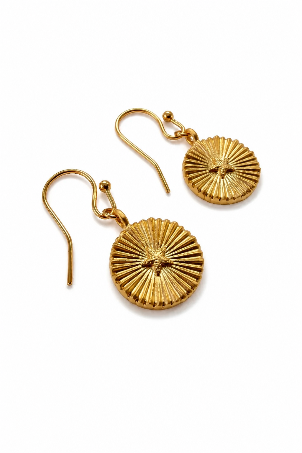 ORELIA STARBURST EARRINGS - GOLD