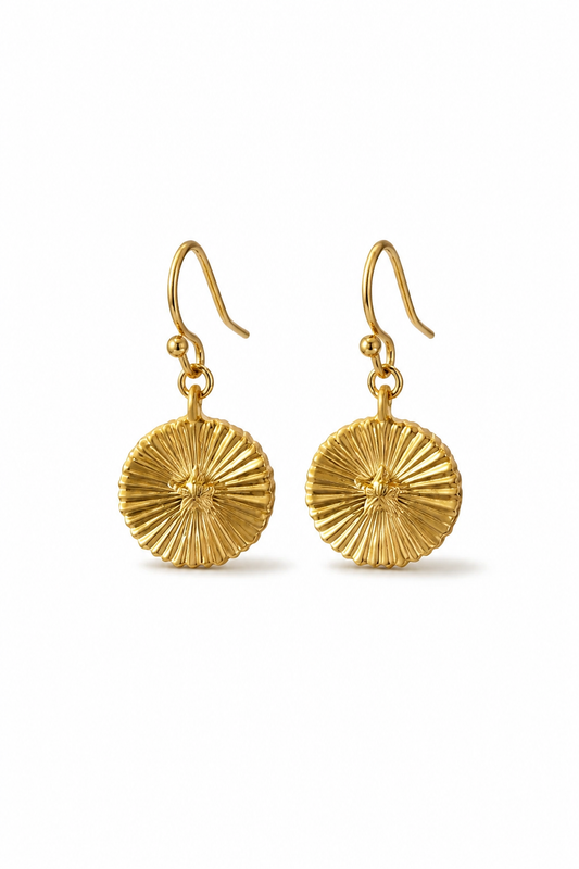 ORELIA STARBURST EARRINGS - GOLD