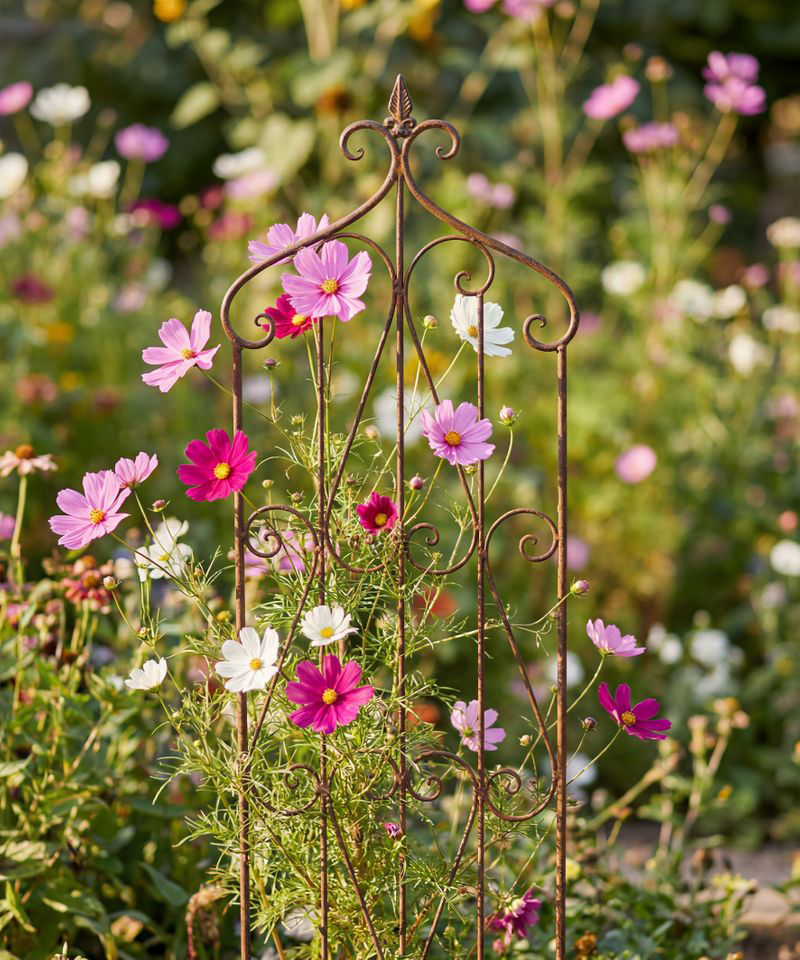 PRE ORDER: ORNAMENTAL IRON GARDEN PANEL - TALL