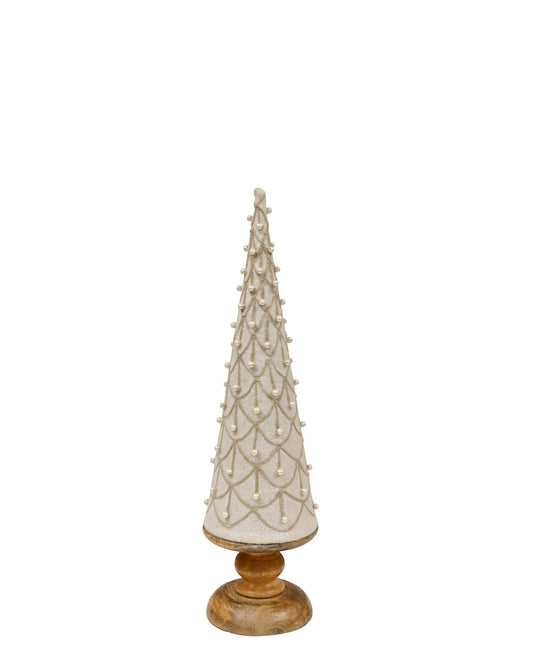 PRE ORDER: PEARLS NATURAL STANDING TREE - MEDIUM