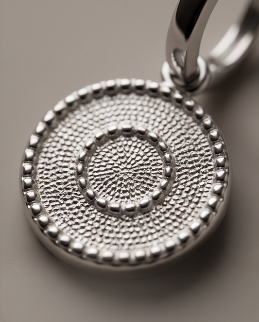 PEBBLETON EARRINGS - SILVER
