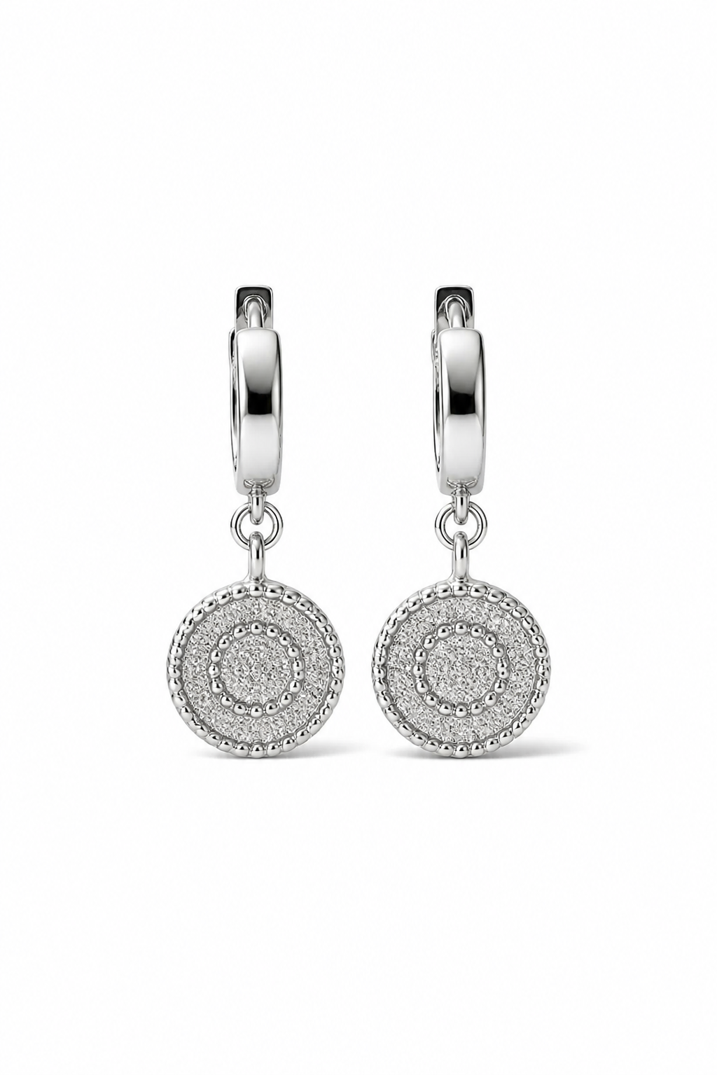 PEBBLETON EARRINGS - SILVER
