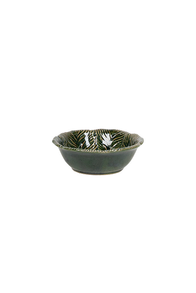 PRE ORDER: PINE TREE MOSS GREEN BOWL - SMALL