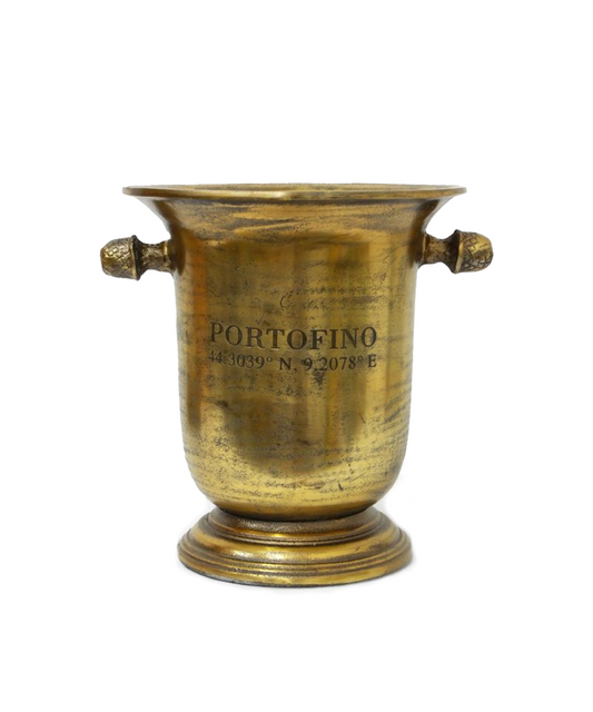 PRE ORDER: PORTOFINO GOLD CHAMPAGN BUCKET - TALL