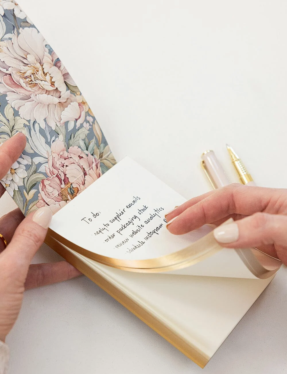 REGENCY BLOOMS JOTTER PAD