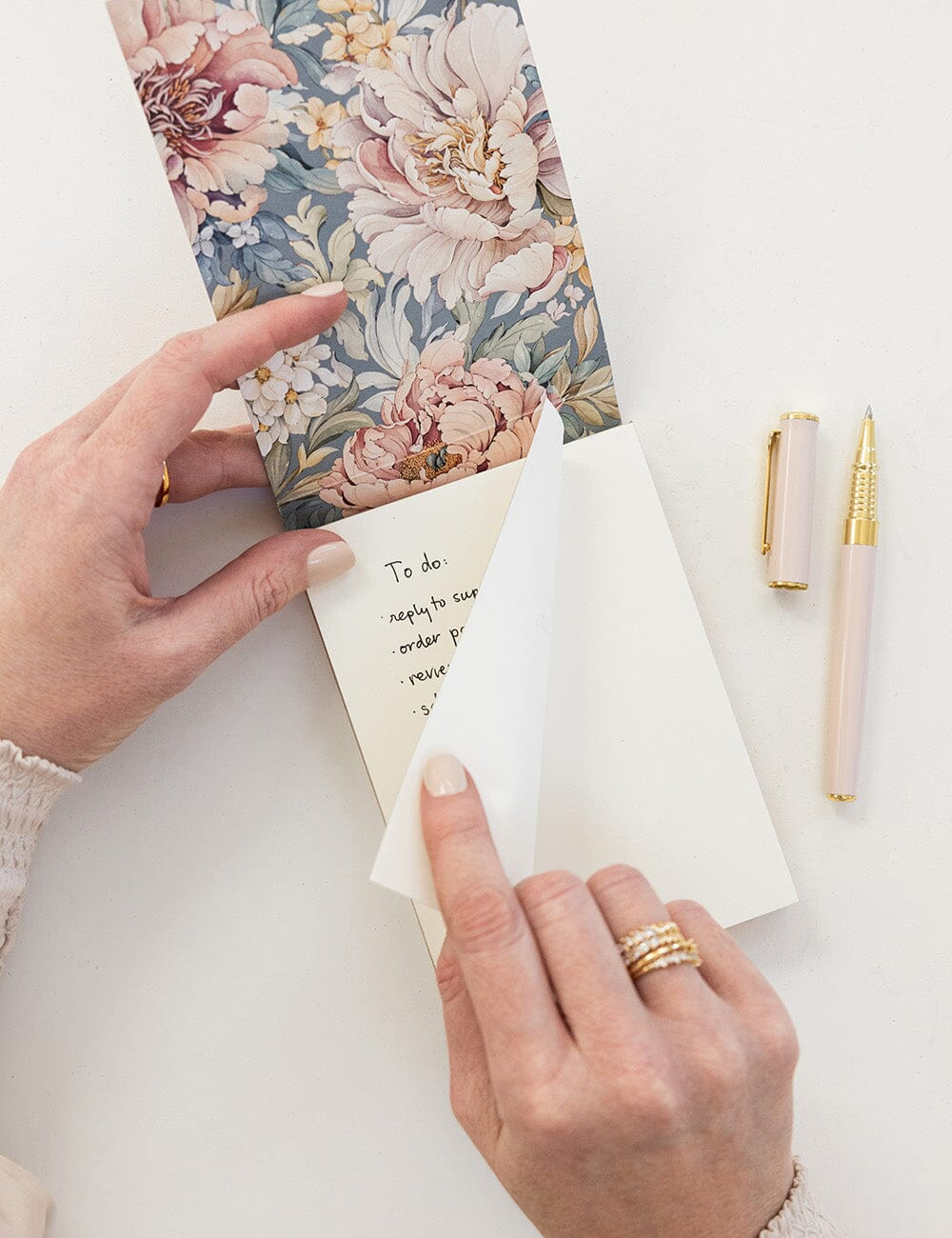 REGENCY BLOOMS JOTTER PAD